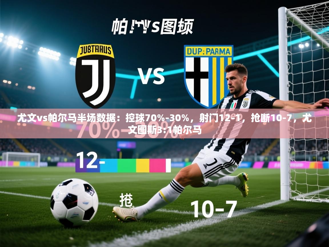 蓝鲸体育足球直播-尤文vs帕尔马半场数据：控球70%-30%，射门12-1，抢断10-7，尤文图斯3:1帕尔马  第4张
