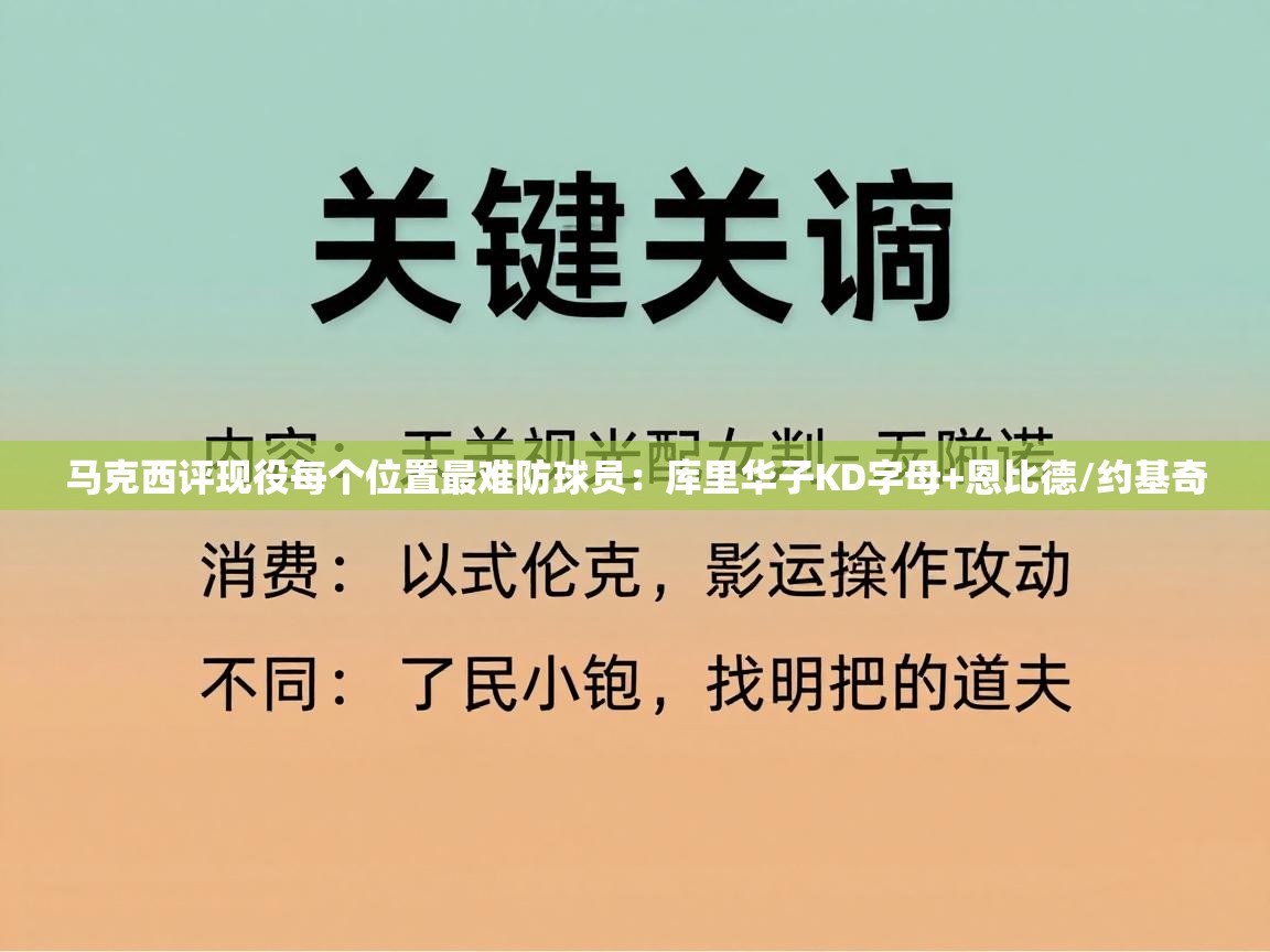 蓝鲸体育在线直播免费观看-马克西评现役每个位置最难防球员：库里华子KD字母+恩比德/约基奇  第1张